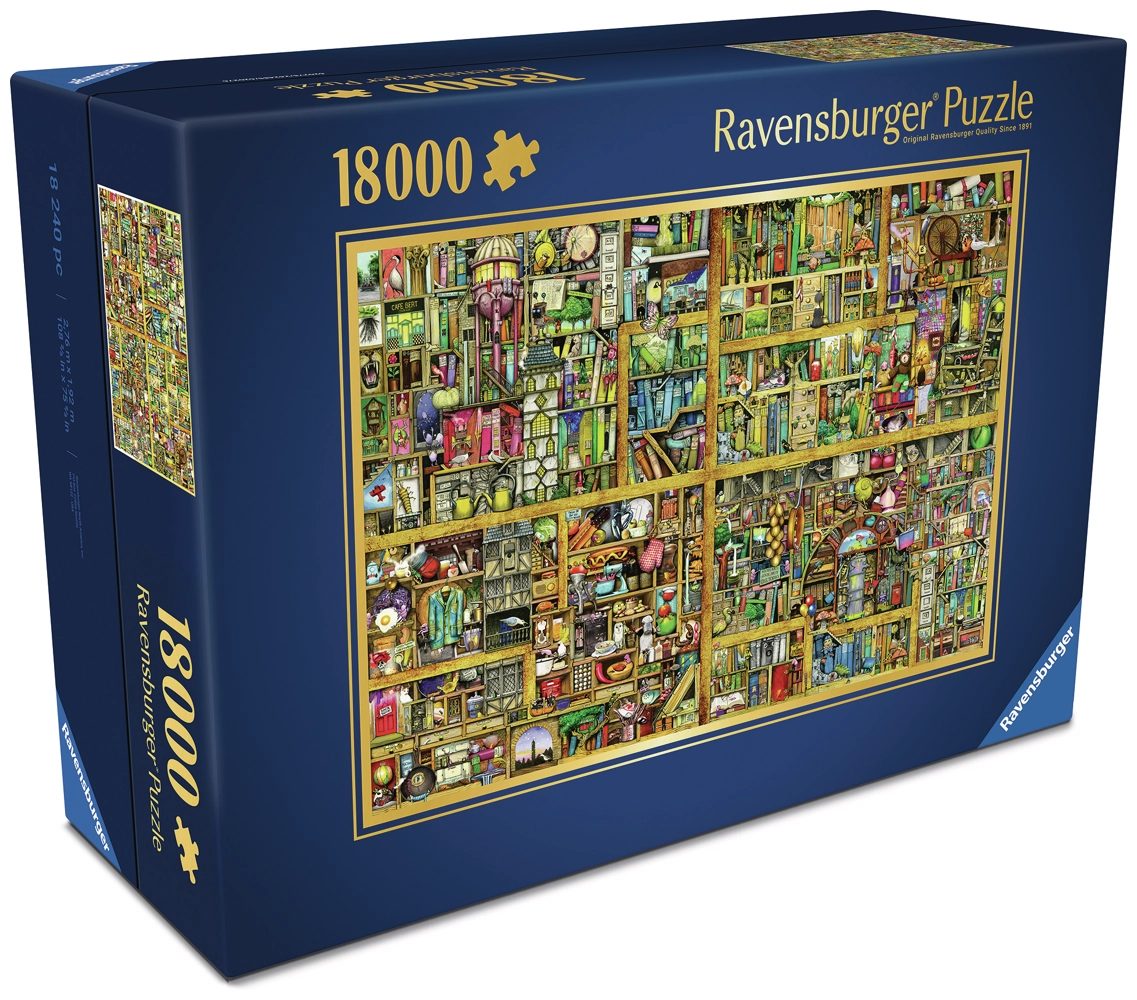 Magisches Bücherregal XXL - 18000 Teile Puzzle