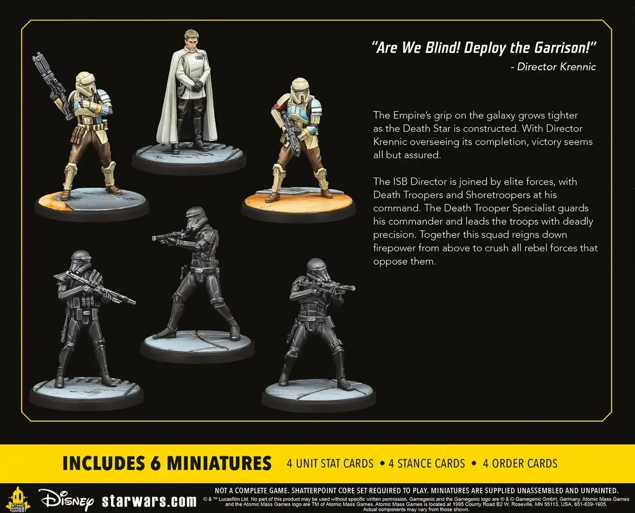 Deploy the Garrison Squad Pack