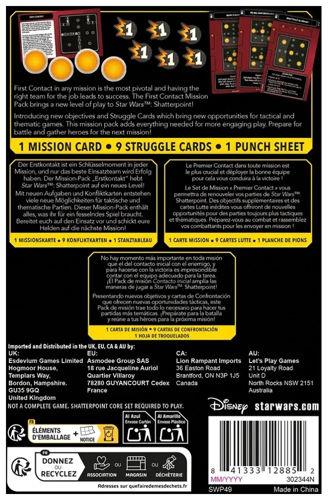Star Wars: Shatterpoint – First Contact Mission Pack