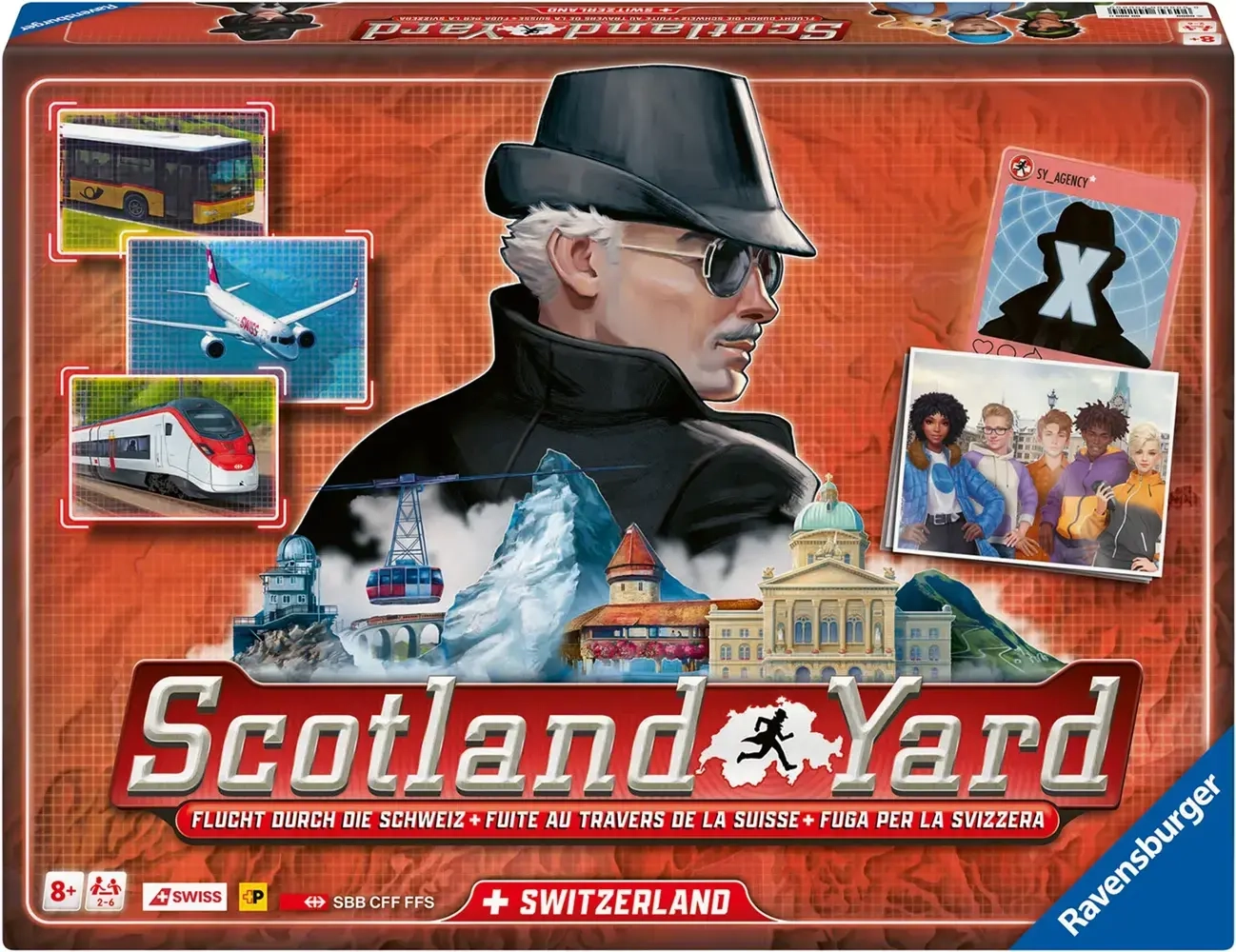 Scotland Yard Switzerland 2024 - DE/FR/IT/EN
