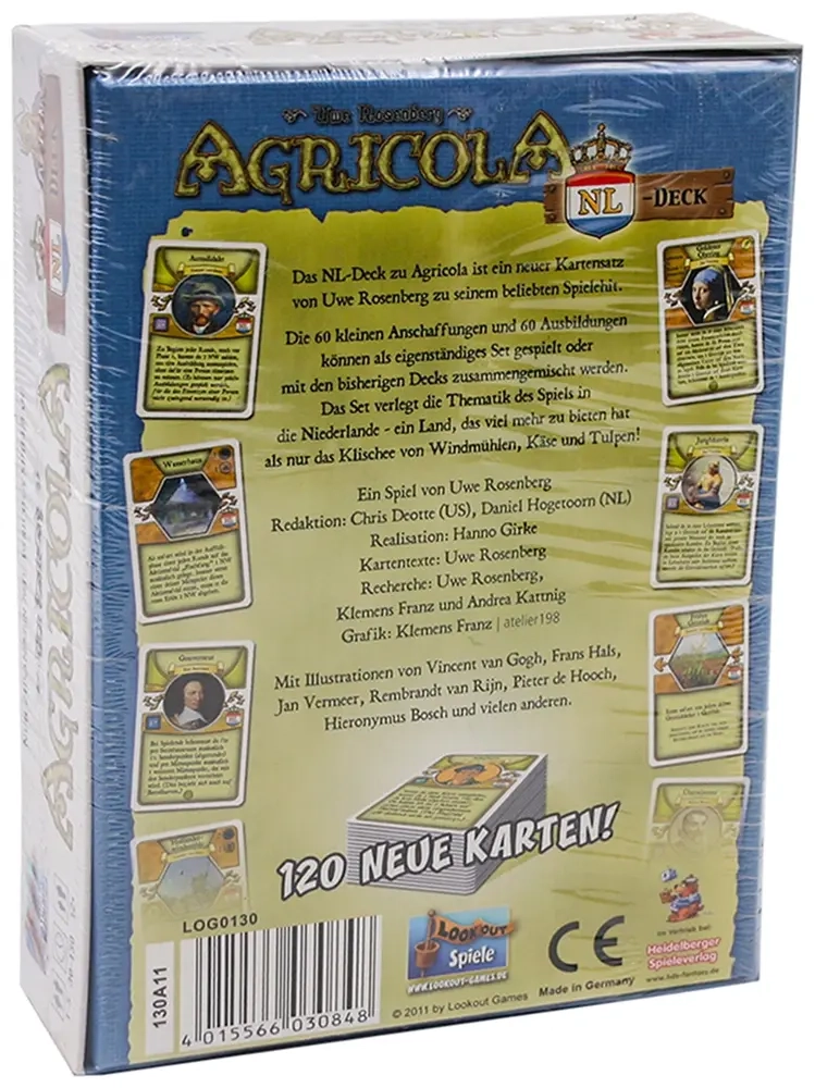 Agricola - NL-Deck Erweiterung - DE
