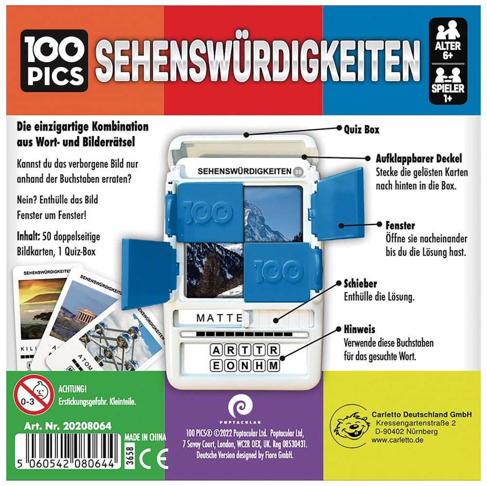 100 PICS Sehenswürdigkeiten - DE