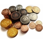 Metall-Spielgeldmünzen für Hegemony