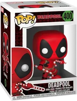 Funko POP! Holiday - Deadpool w/Candy Canes Vinyl Figure 10cm