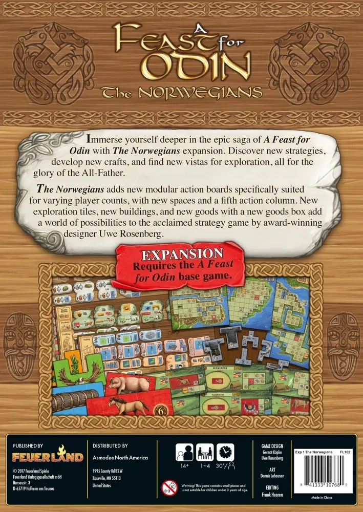 A Feast for Odin Expansion - The Norwegians - EN