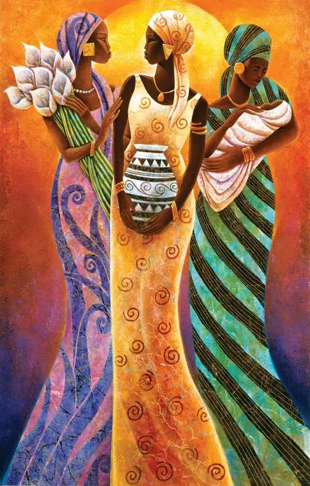 Sisters of the Sun - Keith Mallett
