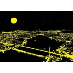 Neon Puzzle - Three Bridges, Bosphorus