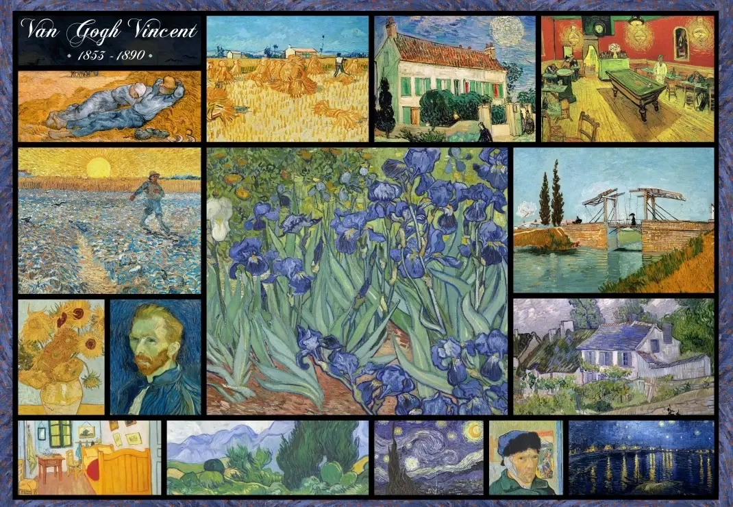 Vincent Van Gogh - Collage (1000 Teile)