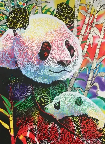 Rainbow Panda