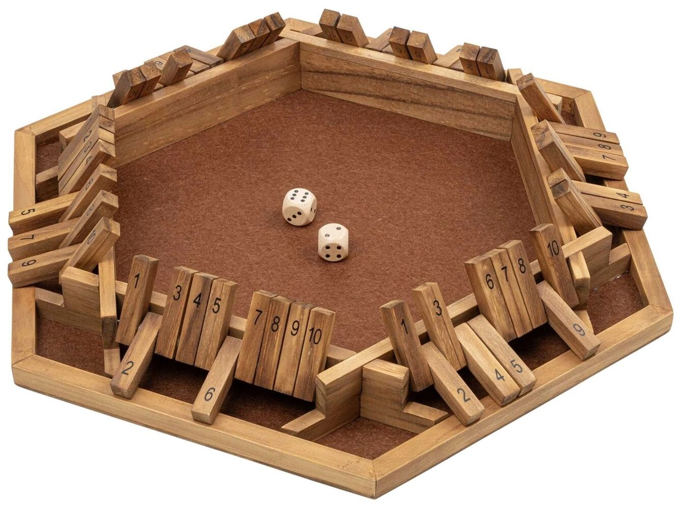 Shut The Box - 10er, 6er Variante