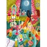 Magical Moonlight Reading Room
