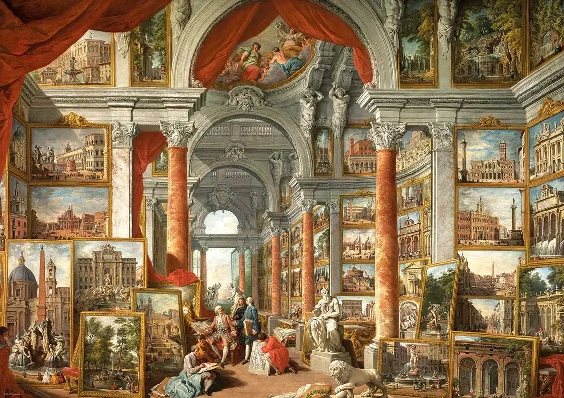 Galerie der Ansichten des modernen Rom