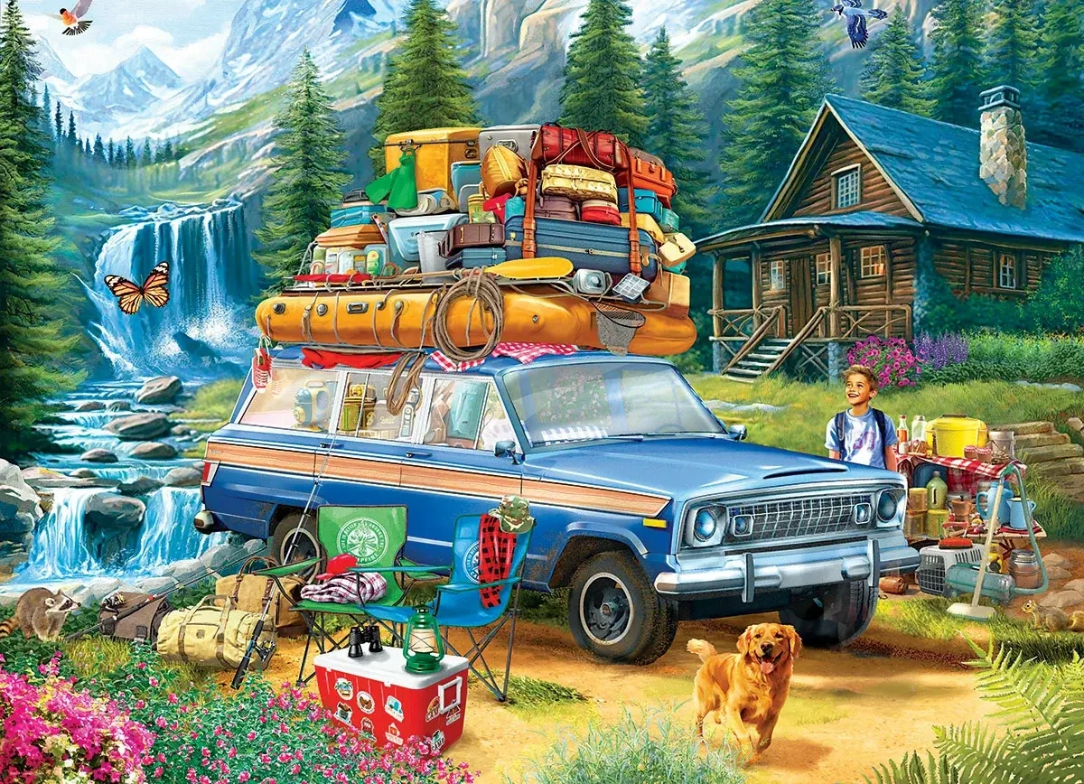 Unterwegs mit dem Jeep Wagoneer