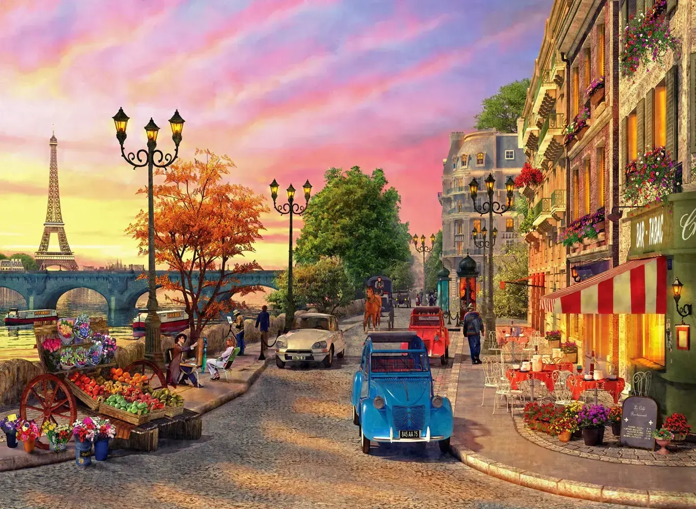 Seine Sunset - Paris