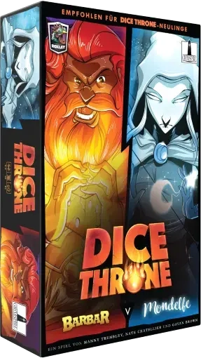 Dice Throne - Barbar vs. Mondelfe - Starter Box - Staffel Eins