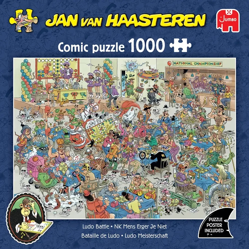 Ludo Meisterschaft - Jan van Haasteren