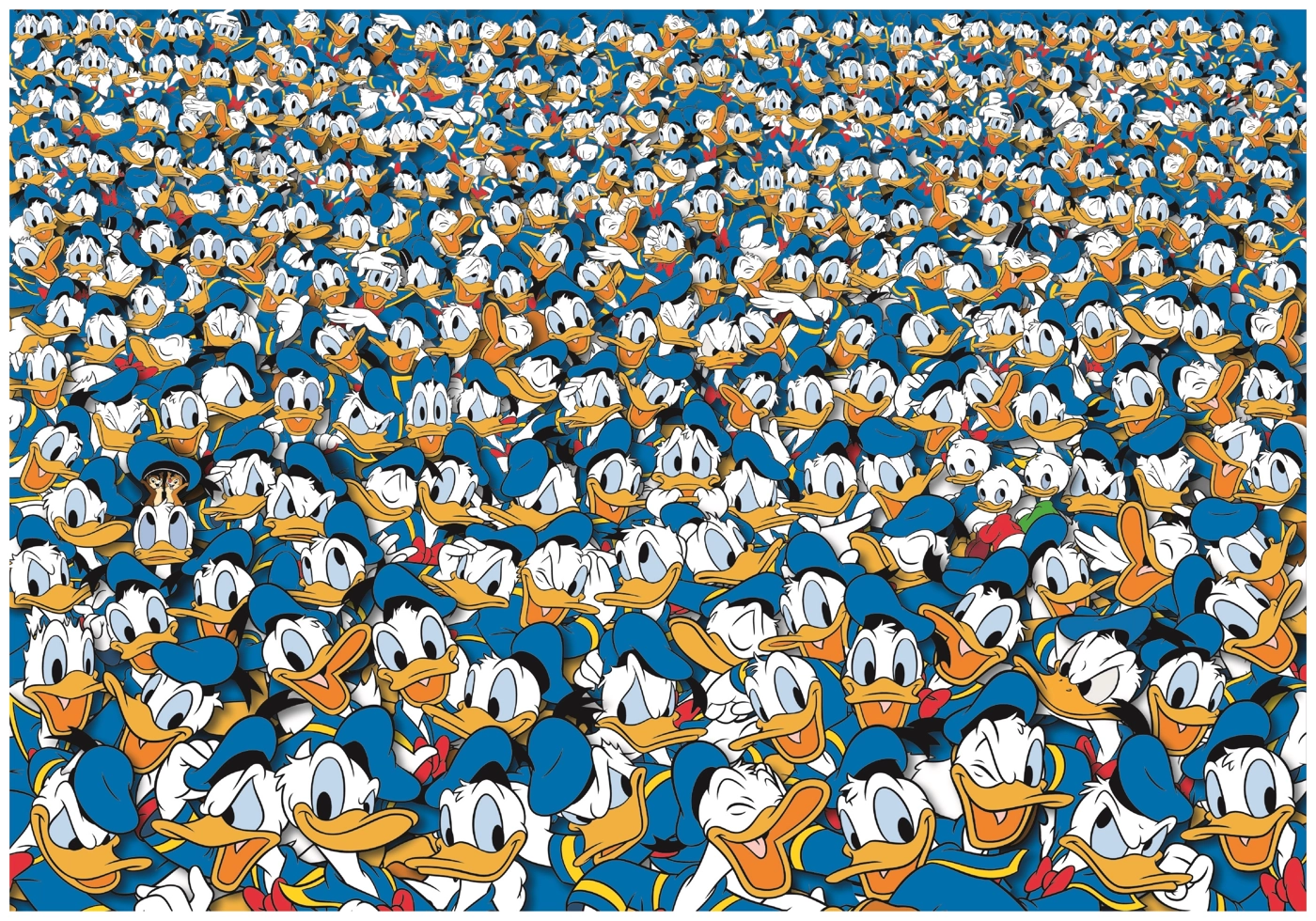 Das unmögliche Puzzle - Donald Duck