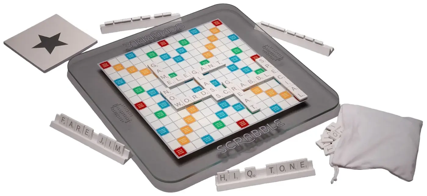 Scrabble Glas-Edition