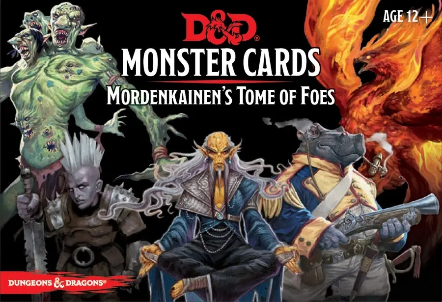 Dungeons & Dragons: Monster Cards - Mordenkainen's Tome of Foes (109 cards) - EN