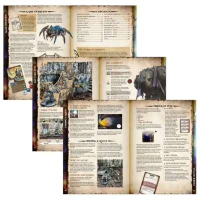 Maladum Deluxe Rulebook - DE