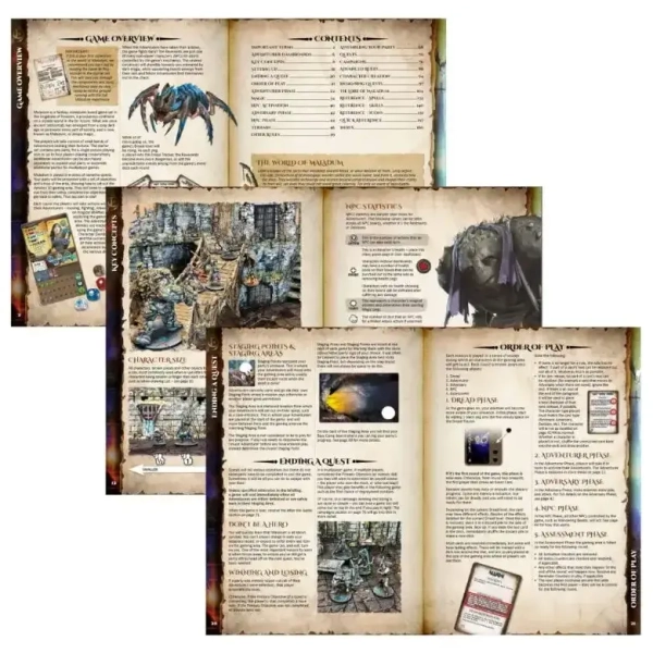 Maladum Deluxe Rulebook - DE