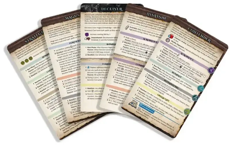 Maladum Reference Cards - DE