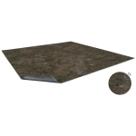 Muddy Streets Gaming Mat 90x90cm Grid