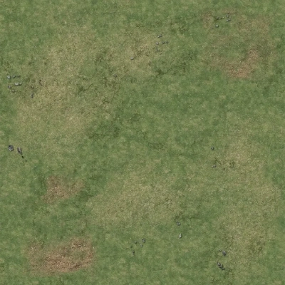Grassy Fields - Spielmatte mit Raster (60x60cm)