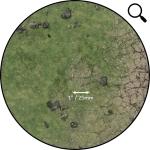 Grassy Fields - Spielmatte mit Raster (60x60cm)