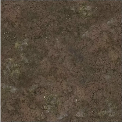 Muddy Streets - Spielmatte (60x60cm)