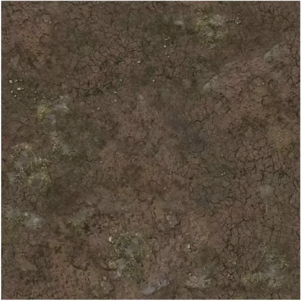 Muddy Streets - Spielmatte (60x60cm)