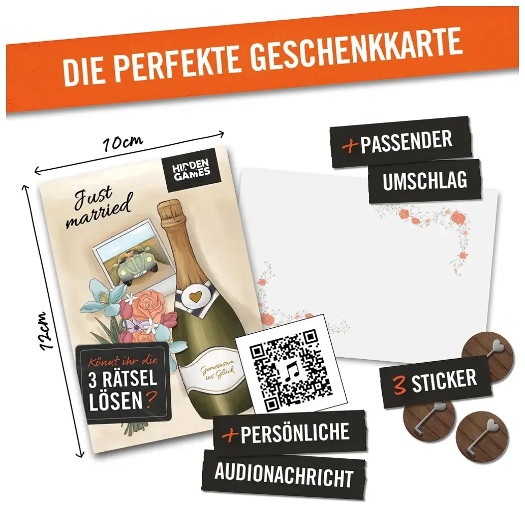 Hidden Games: Rätselhafte Hochzeit Rätselkarte