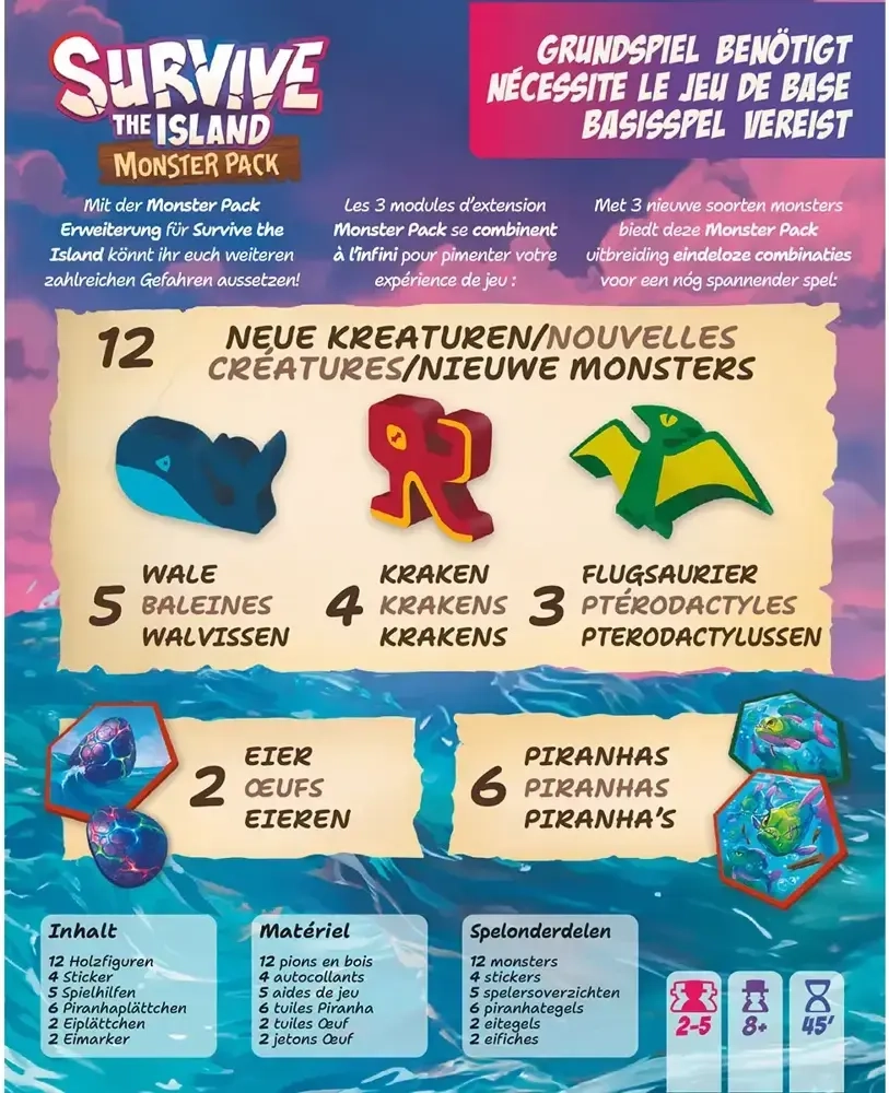 Survive the Island - Monster Pack - Erweiterung