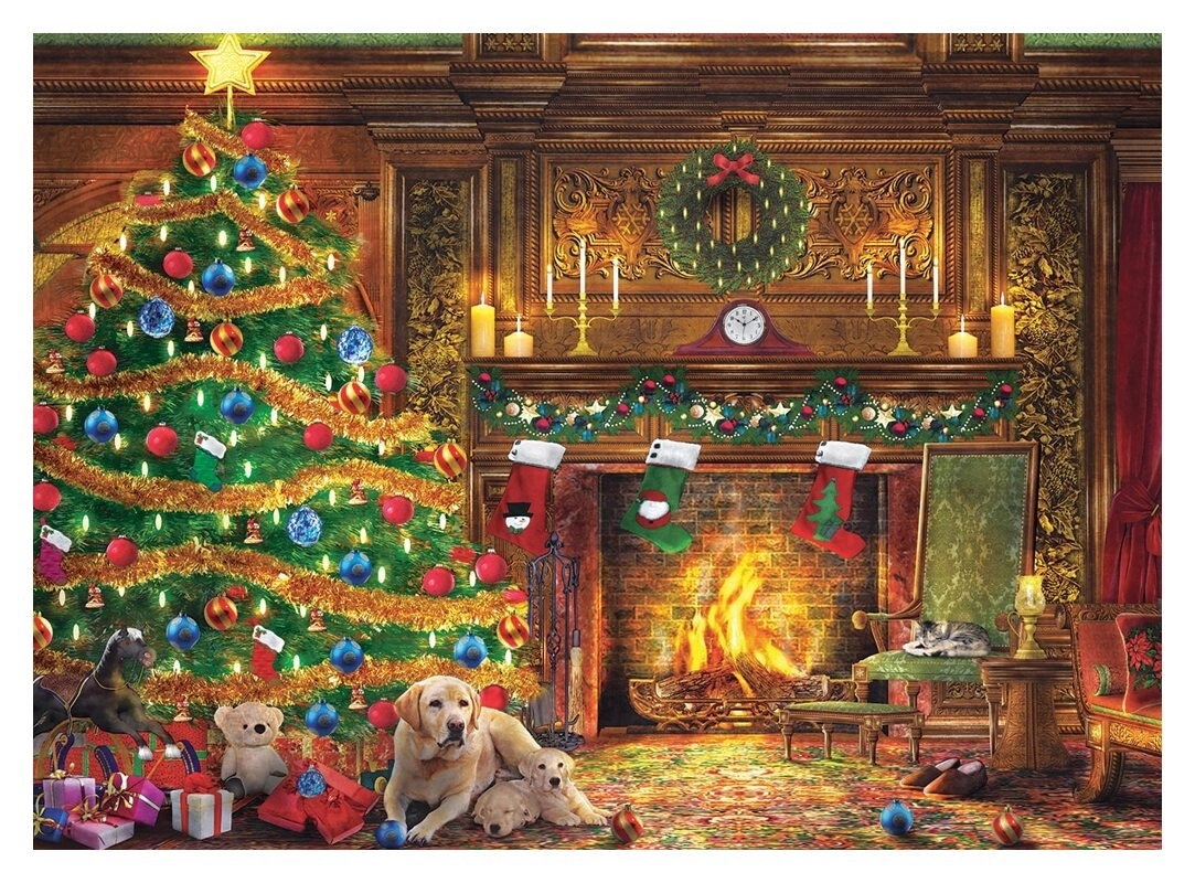 Weihnachts Labradors