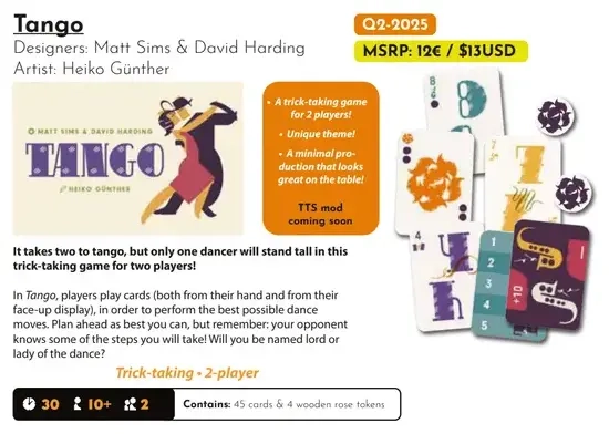 Tango Pocket Line Edition - EN