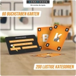 STADT LAND VOLLPFOSTEN: Das Kartenspiel – Classic Edition