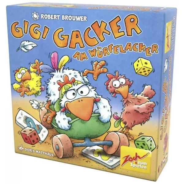 Gigi Gacker am Würfelacker