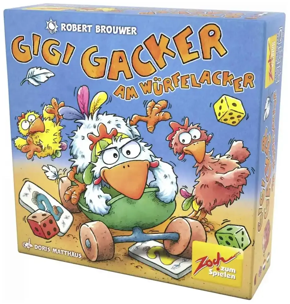 Gigi Gacker am Würfelacker