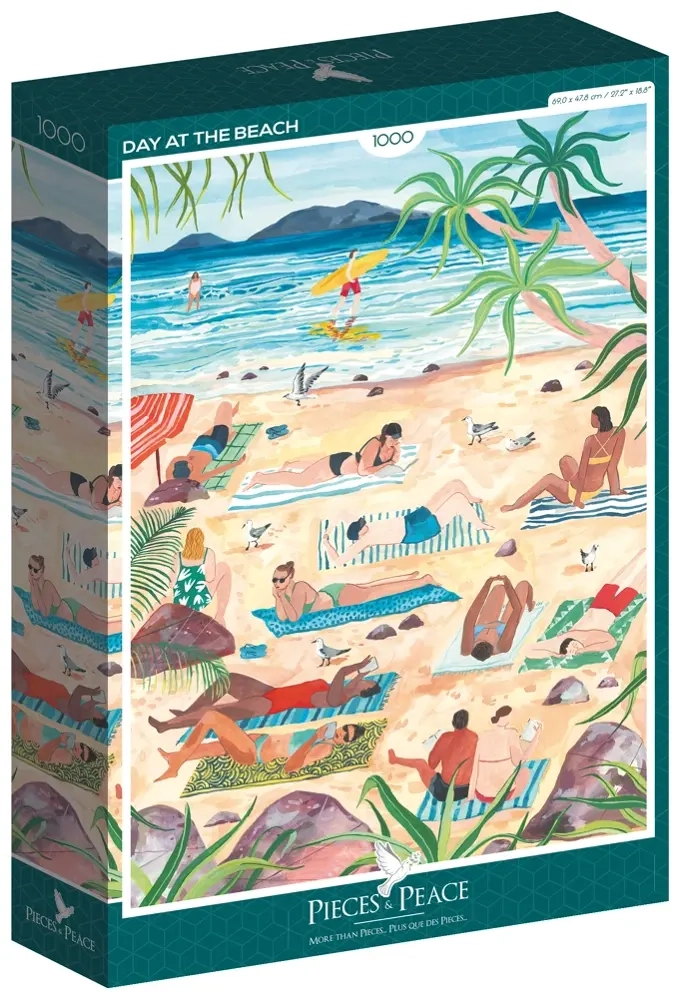 Tag am Strand
