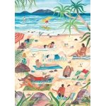 Tag am Strand