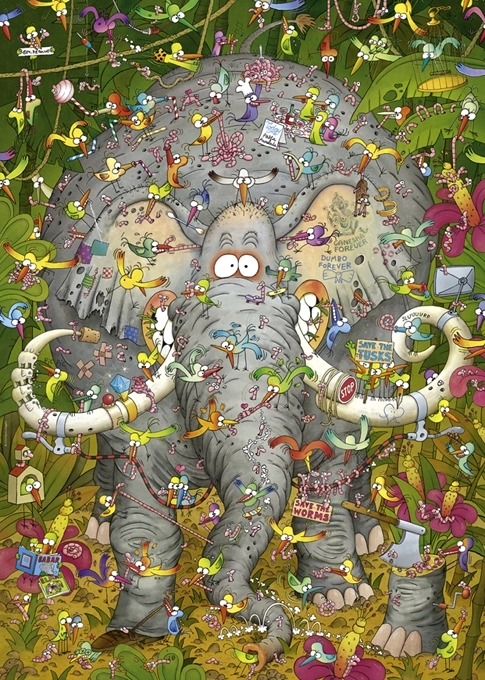 Elephant's Life - Triangular - Marino Degano