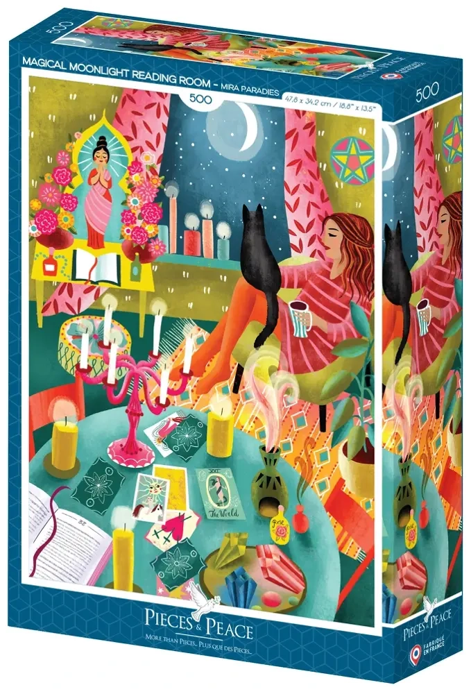 Magical Moonlight Reading Room