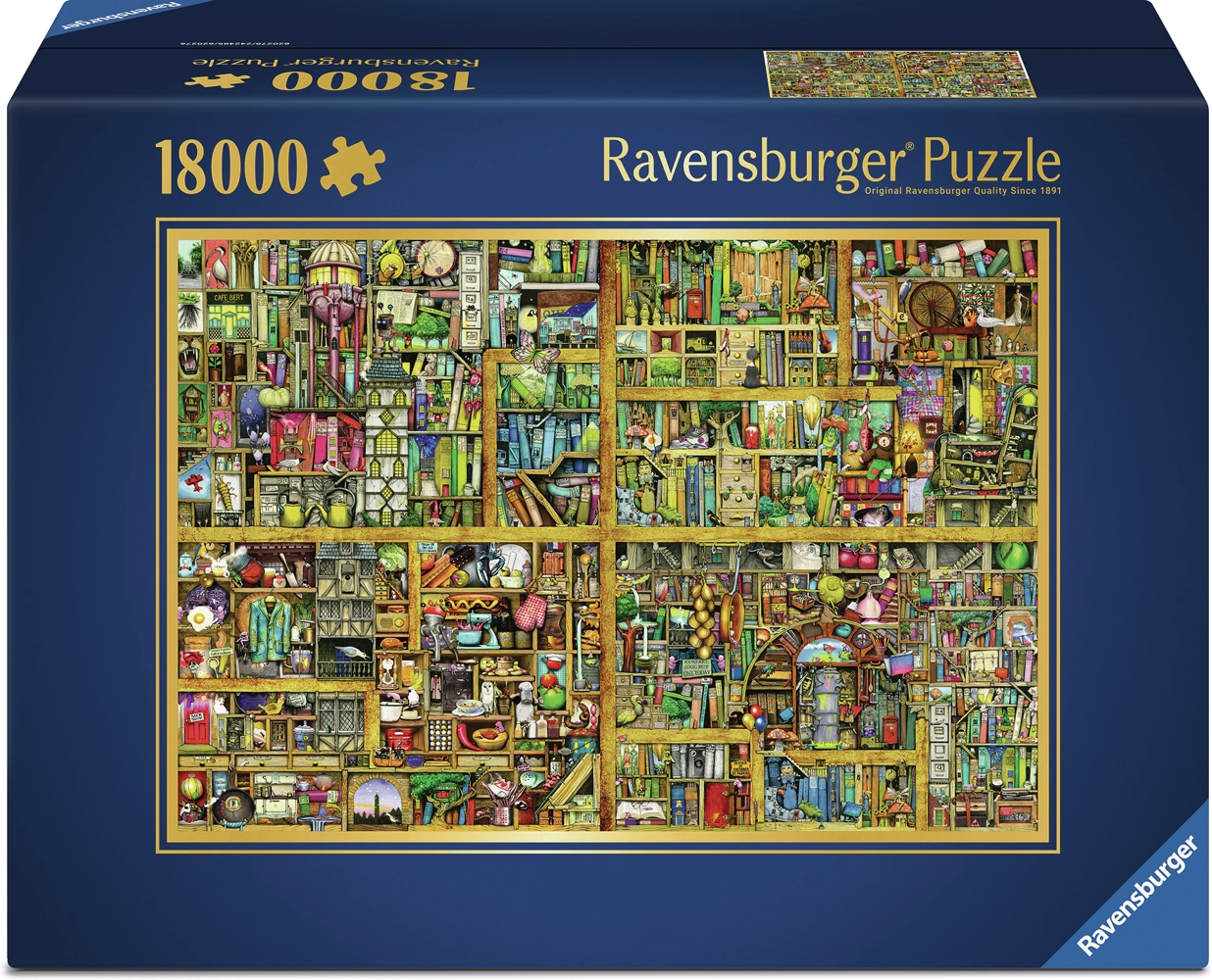 Magisches Bücherregal XXL - 18000 Teile Puzzle