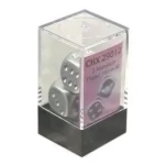 Aluminum-Plated Metallic 16mm d6 with pips Pair (2)