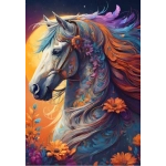 Floral Horse