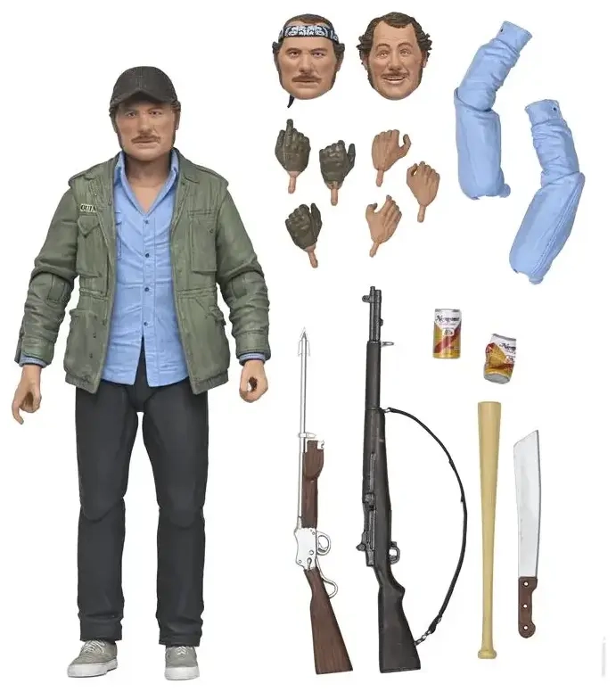 Jaws - 7” Scale Action Figure - Ultimate Sam Quint 50th Anniversary Figure