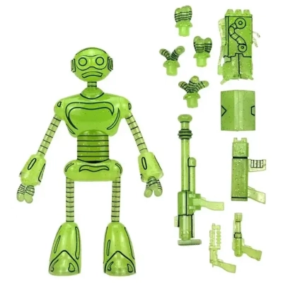 TMNT Mirage Comics - 7” Scale Action Figures – Transmat Fugitoid GID