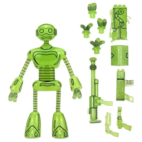 TMNT Mirage Comics - 7” Scale Action Figures – Transmat Fugitoid GID