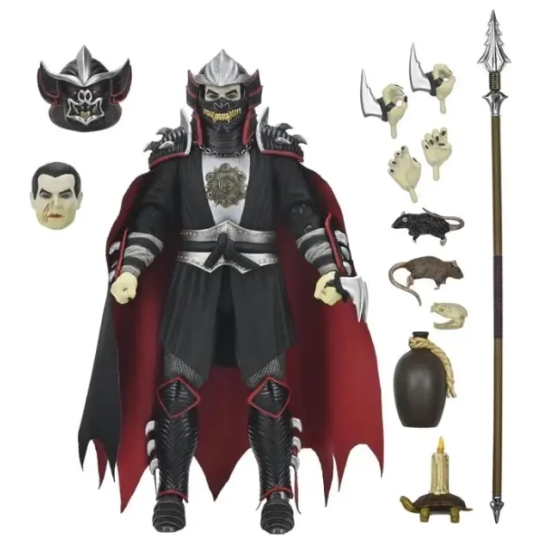 TMNT x Universal Monsters - 7” Scale Action Figure - Shredder as Dracula (Classic Colors)