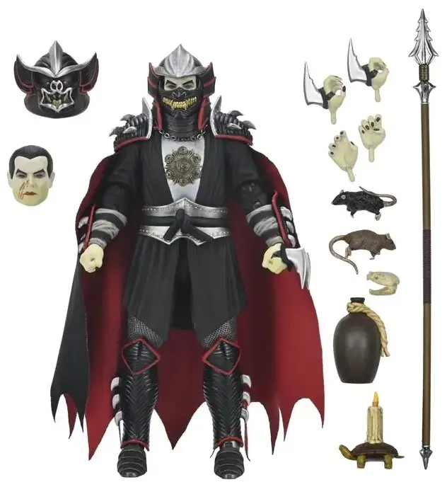 TMNT x Universal Monsters - 7” Scale Action Figure - Shredder as Dracula (Classic Colors)